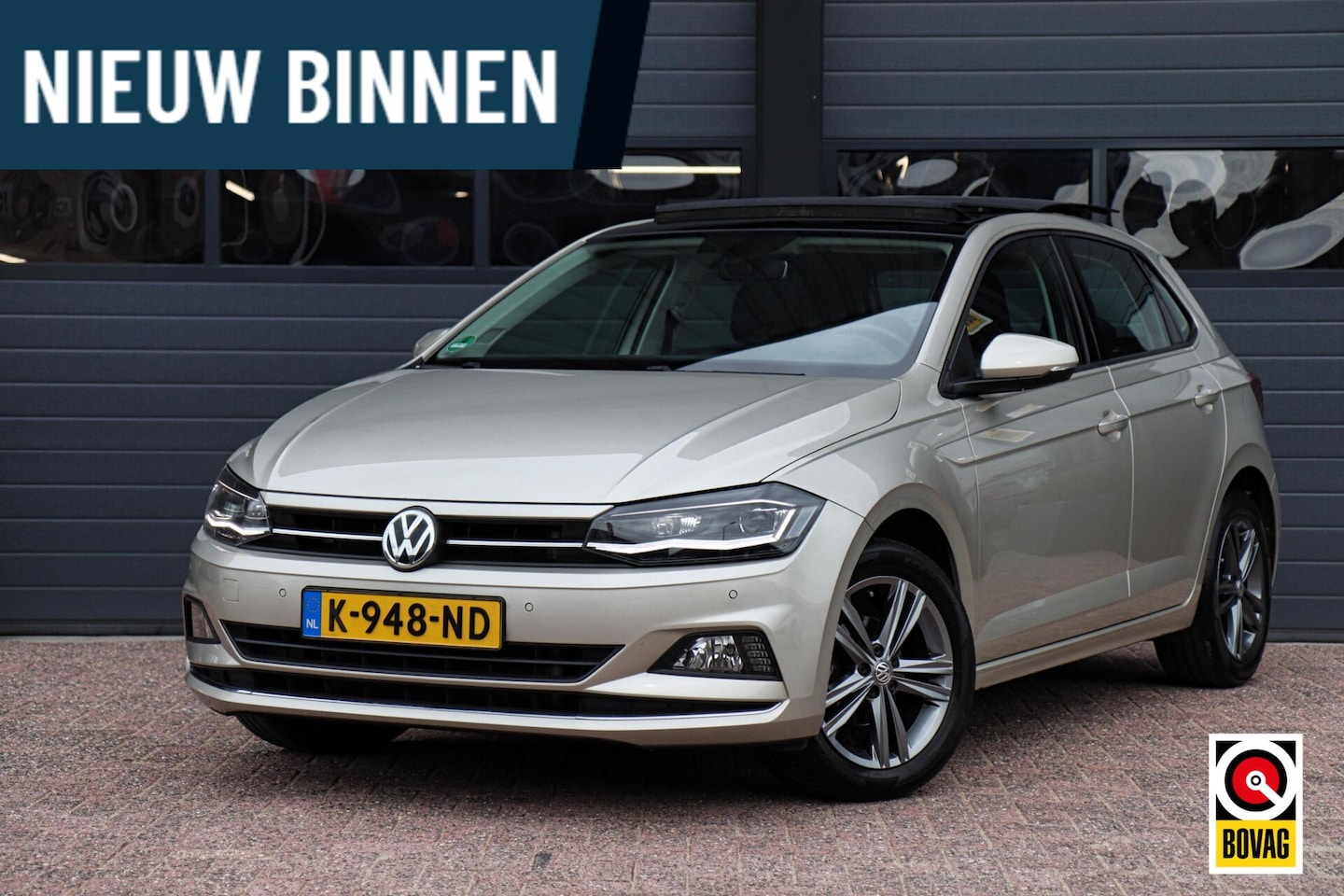 Volkswagen Polo - 1.0 TSI |LED|PANODAK|CAMERA|KEYLESS|CARPLAY|STOELVERW. - AutoWereld.nl
