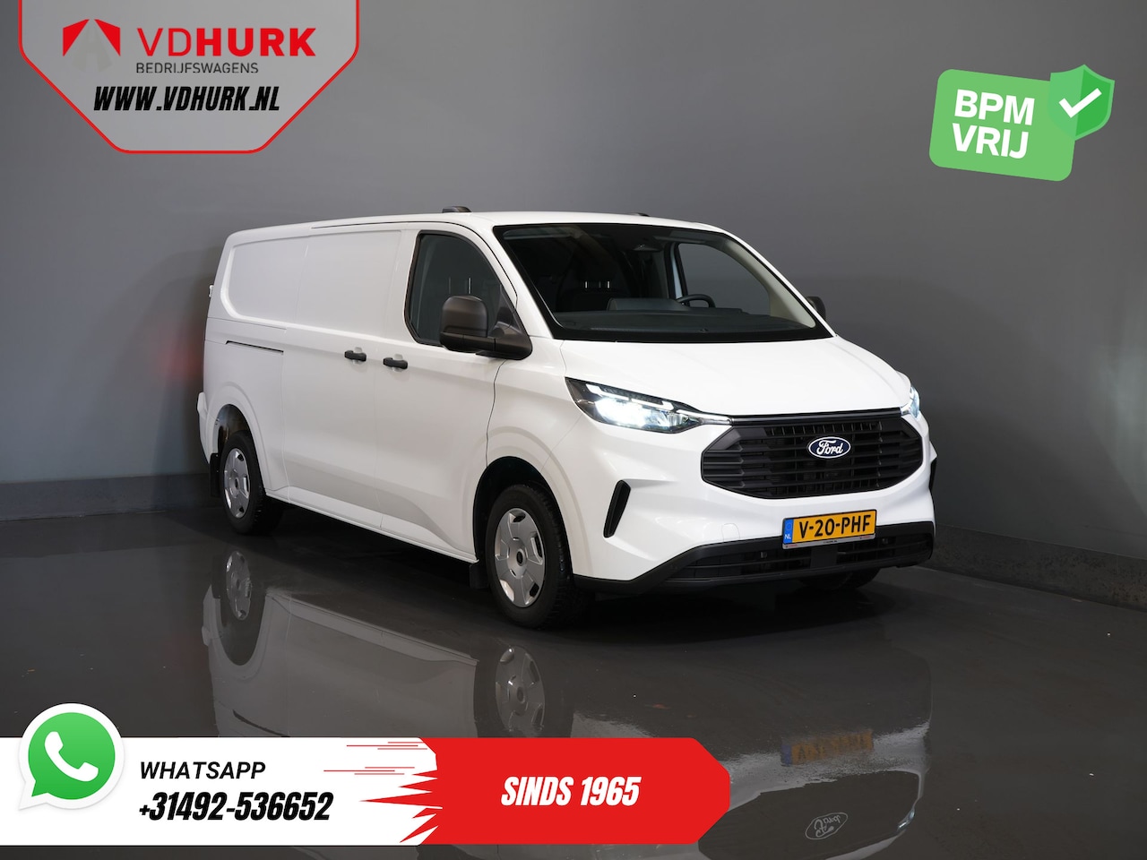 Ford Transit Custom - 2.0 TDCI L2 Trend LED/ Carplay/ Camera/ Climate/ PDC/ Cruise - AutoWereld.nl