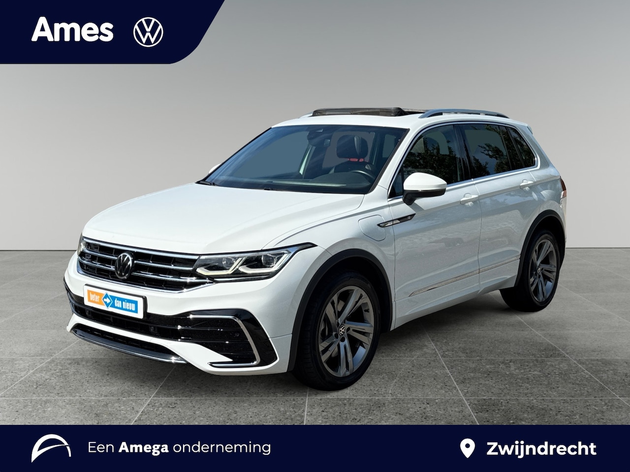 Volkswagen Tiguan - 1.4 245pk TSI eHybrid R-Line Business+ Panoramisch schuif-, kanteldak, | Side Assist | Nav - AutoWereld.nl