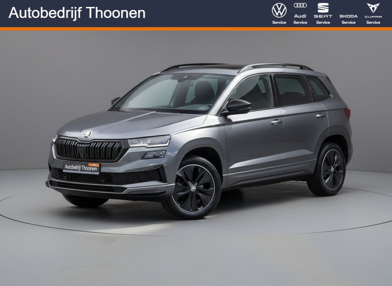 Skoda Karoq - 1.5 TSI ACT Sportline Business | Leer | Keyless | Camera - AutoWereld.nl