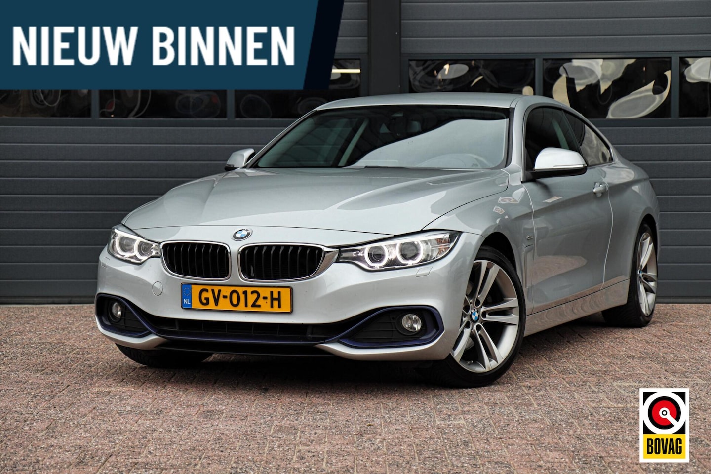 BMW 4-serie Coupé - 428i Sportline |LED|CARPLAY|ZEER NETJES|LEDER|M-SPORT INTERIEUR|PDC V+A|STOELVERW - AutoWereld.nl