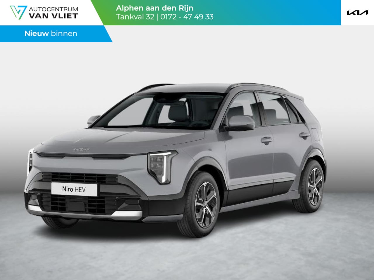 Kia Niro - 1.6 GDi Hybrid DynamicPlusLine | Actieprijs* | Navi. | Clima. | Adapt. Cruise. | Achterui - AutoWereld.nl
