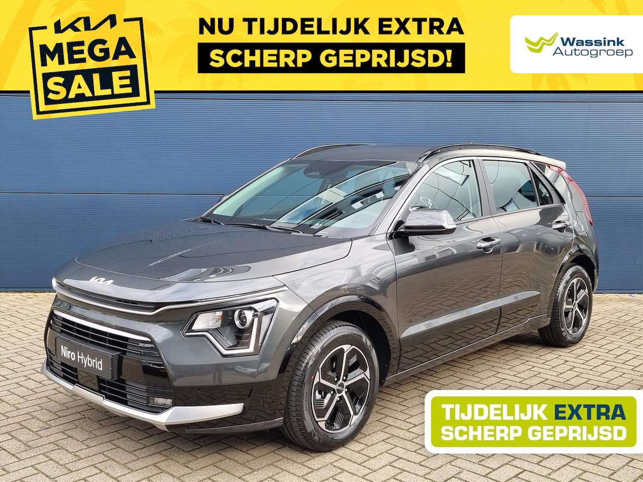 Kia Niro - 1.6 GDi Hybrid 138pk DCT6 DynamicLine | Navigatie | Parkeercamera | Cruise control adaptie - AutoWereld.nl