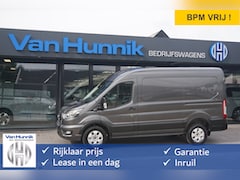 Ford Transit - 350M L2H2 Limited AUT-8 165PK BPM VRIJ Navi, 360 Cam, ACC, Xenon, Lm Velg, Trekhaak NR. A1