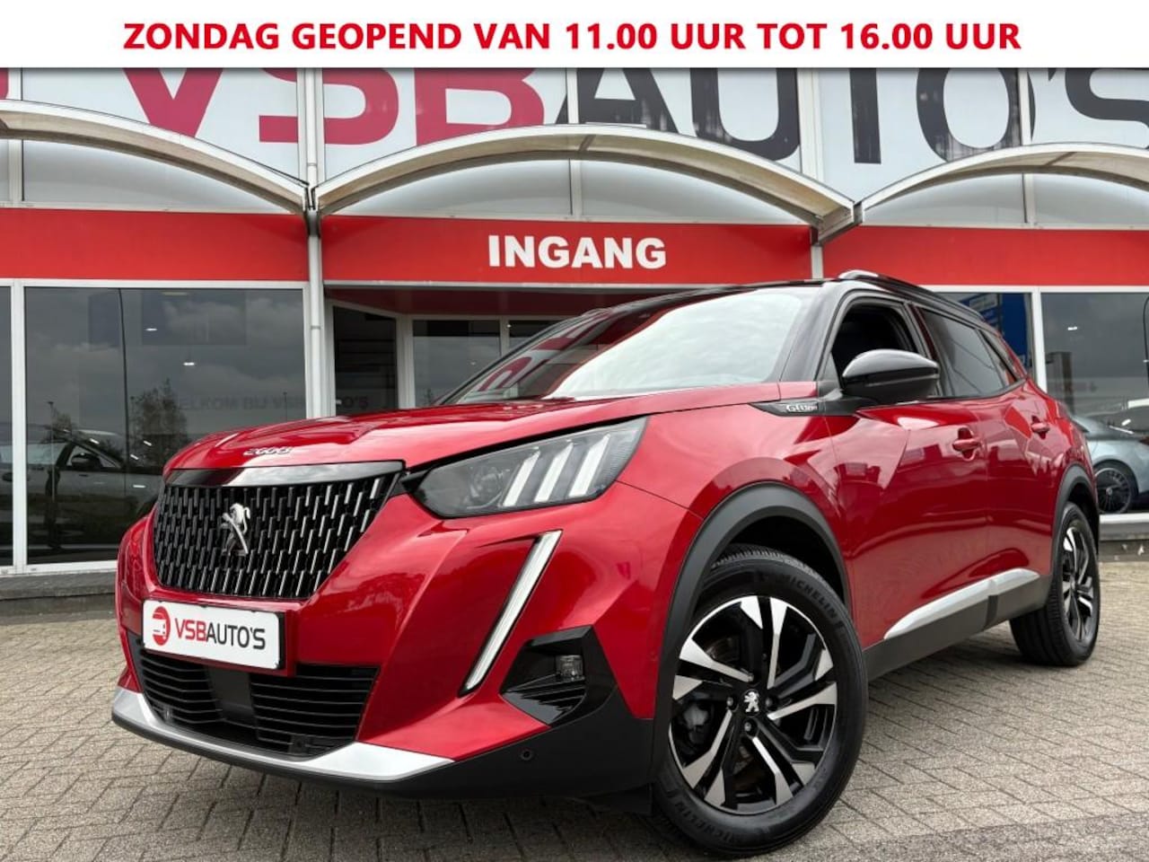 Peugeot 2008 - 1.2 PURETECH 130PK AUT. GT-LINE PANO-DAK NAVI CAMERA CARPLAY AIRCO LMV PDC - AutoWereld.nl