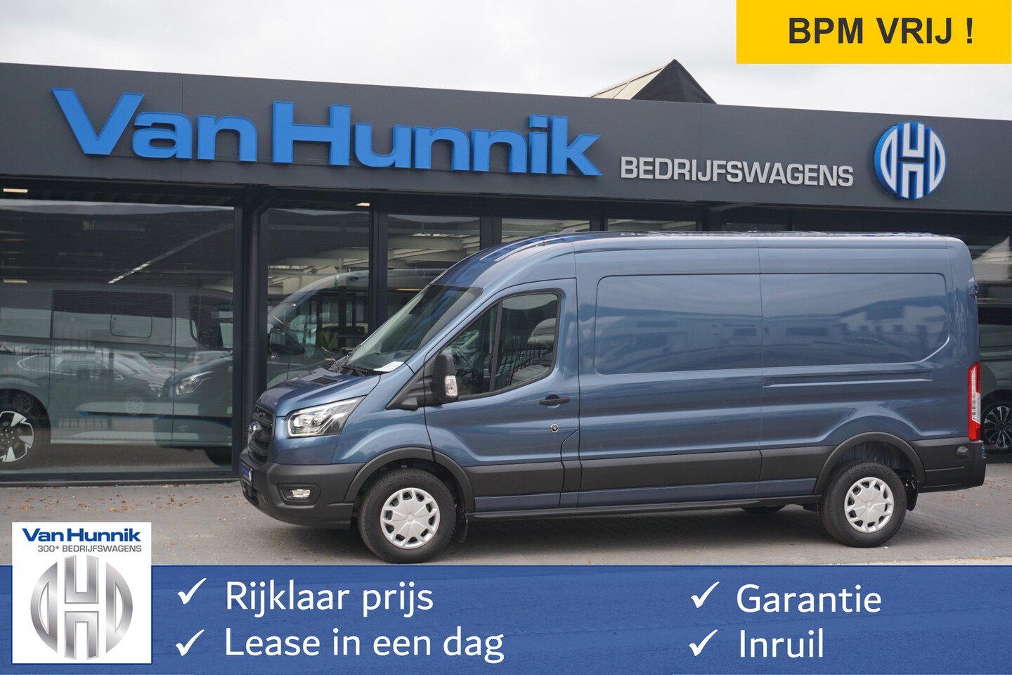 Ford Transit - 350L 170PK L3H2 AUT BPM VRIJ!! 12" Sync4 Scherm Apple CP/Android A, 360 Camera, Xenon!! NR - AutoWereld.nl