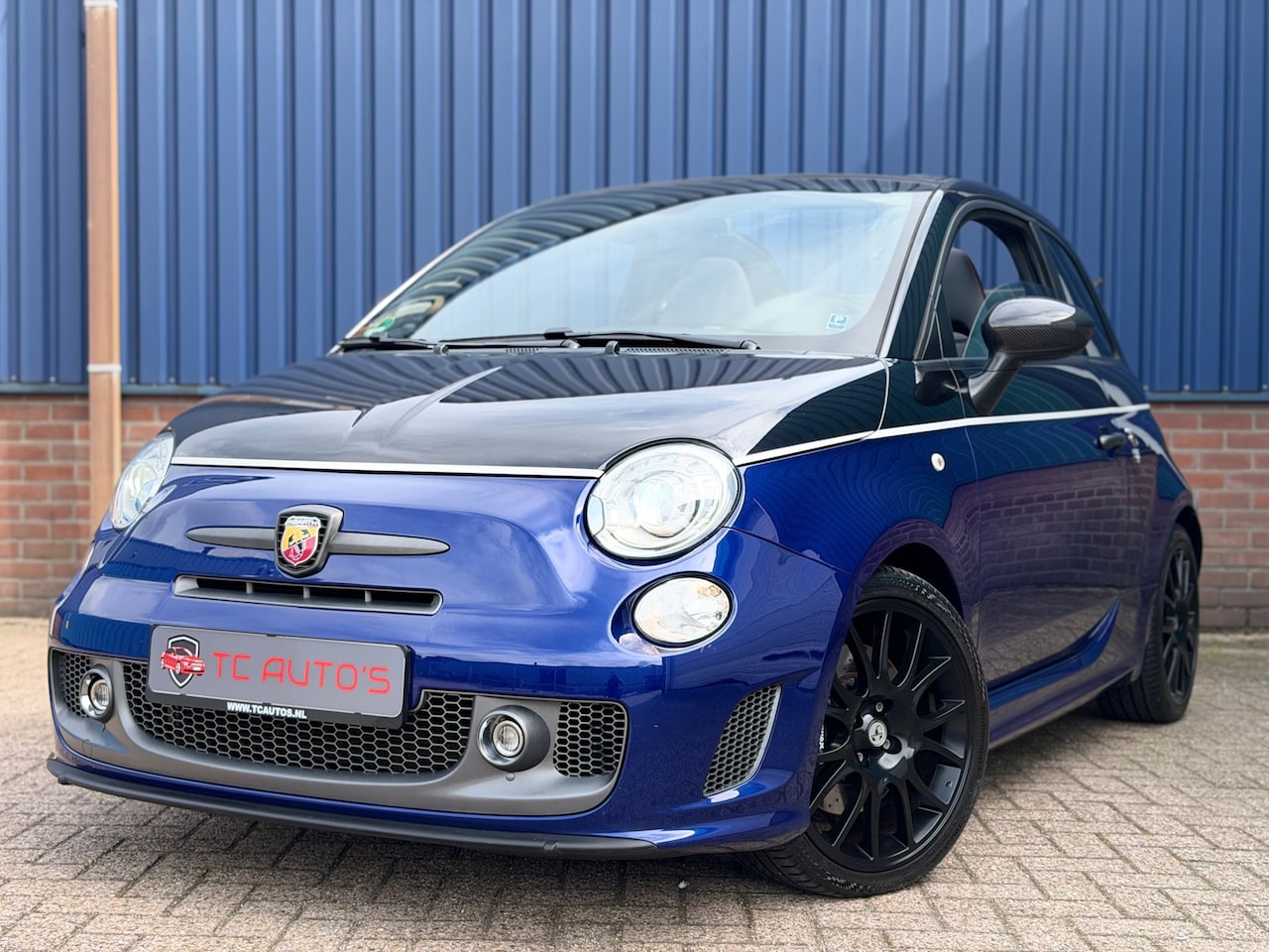 Fiat 500 Abarth - 1.4 T-Jet Competizione 180pk Two-tone, Kuipstoelen, Monza, Brembo - AutoWereld.nl