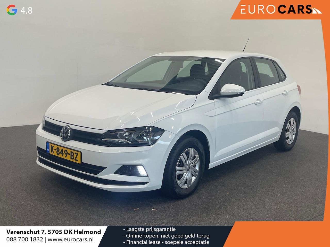 Volkswagen Polo - 1.0 MPI Trendline Navigatie Airco Bluetooth auto - AutoWereld.nl