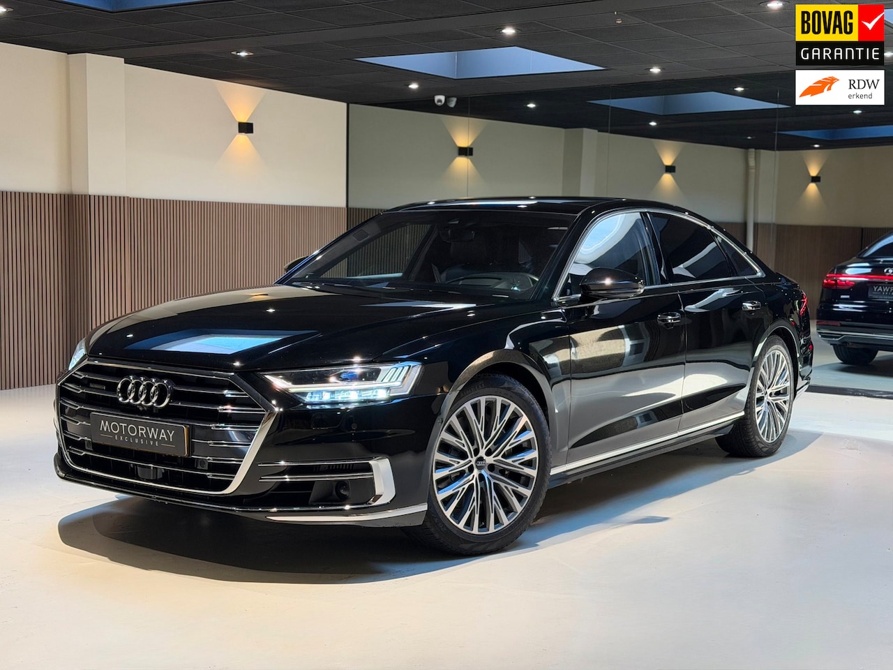 Audi A8 - 55 TFSI quattro Pro Line Plus|Pano|360|B&O|BOVAG garantie|Achterasbestuuring|Matrix|Massag - AutoWereld.nl