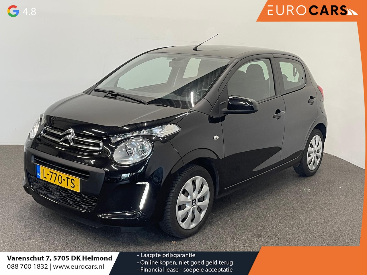 Citroën C1 - 1.0 VTi Feel | Airco | Navigatie | Apple Carplay/Android Auto | Achteruitrij camera | Lede - AutoWereld.nl