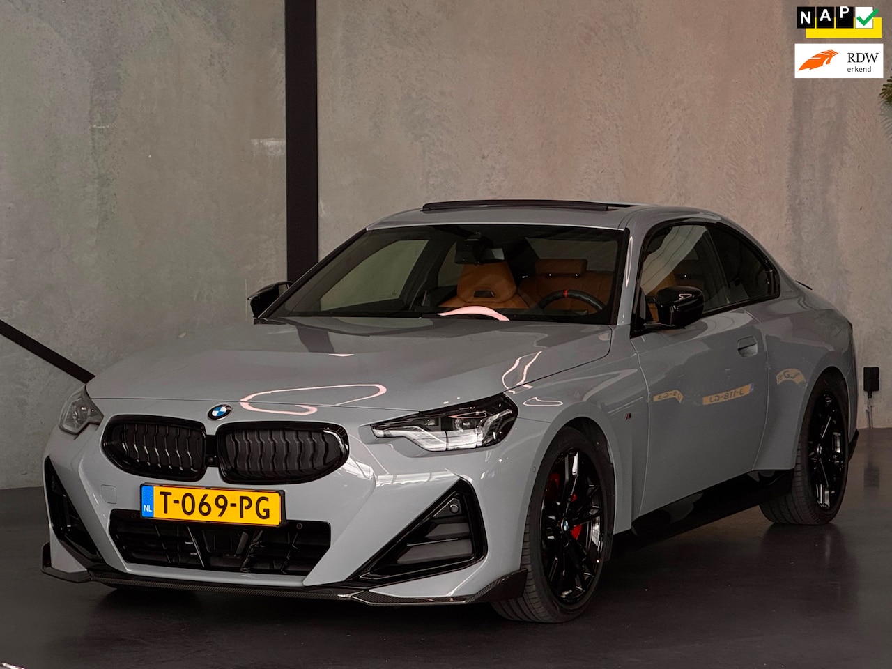 BMW 2-serie Coupé - M240i M240i, M+Seats, Opendak, ACC, HarmanKardon, Shadowline koplampen, Adaptive M onderstel, en - AutoWereld.nl