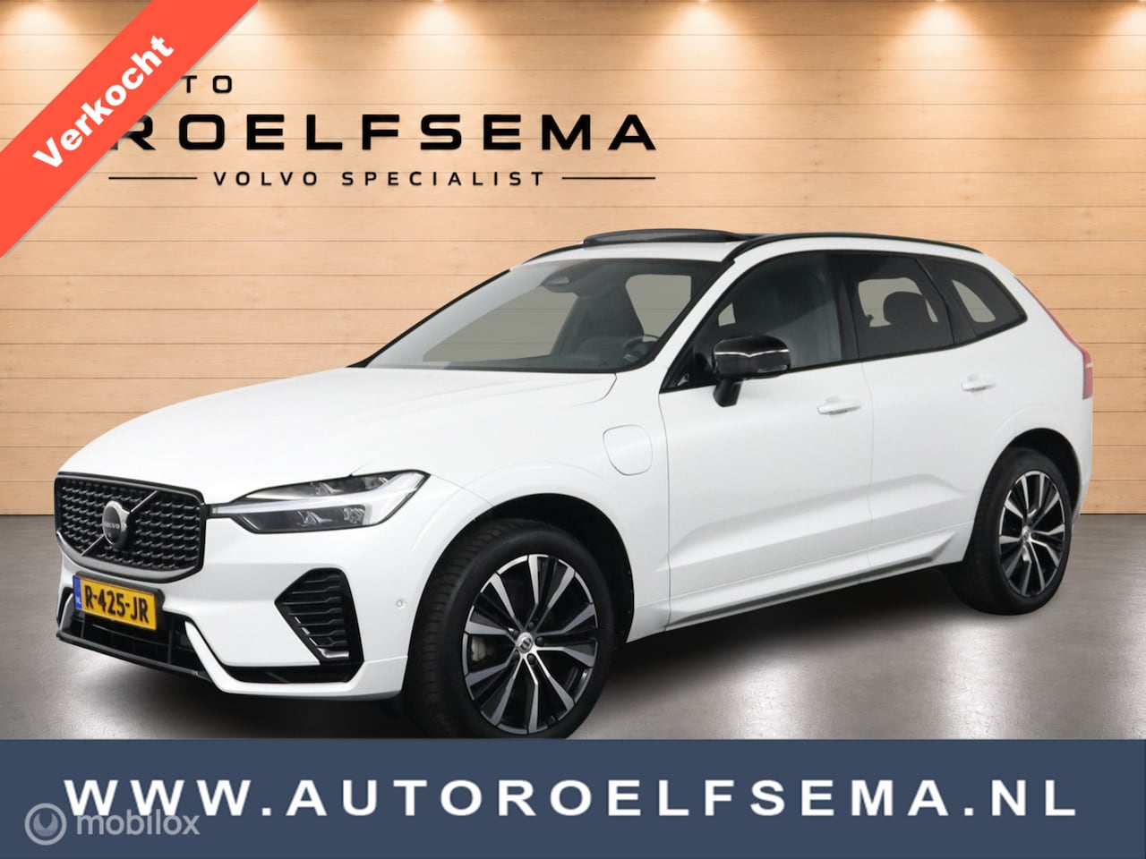Volvo XC60 - 2.0 T6 Plug-in hybrid AWD Plus Dark | 360 Camera | Harman Kardon | Trekhaak | Contour Stoe - AutoWereld.nl