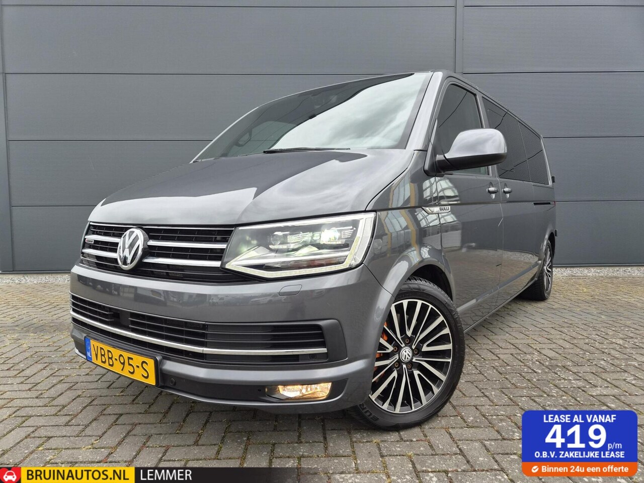Volkswagen Transporter - Bulli 2.0TDI L2H1 DC 4Motion DSG 200pk - AutoWereld.nl