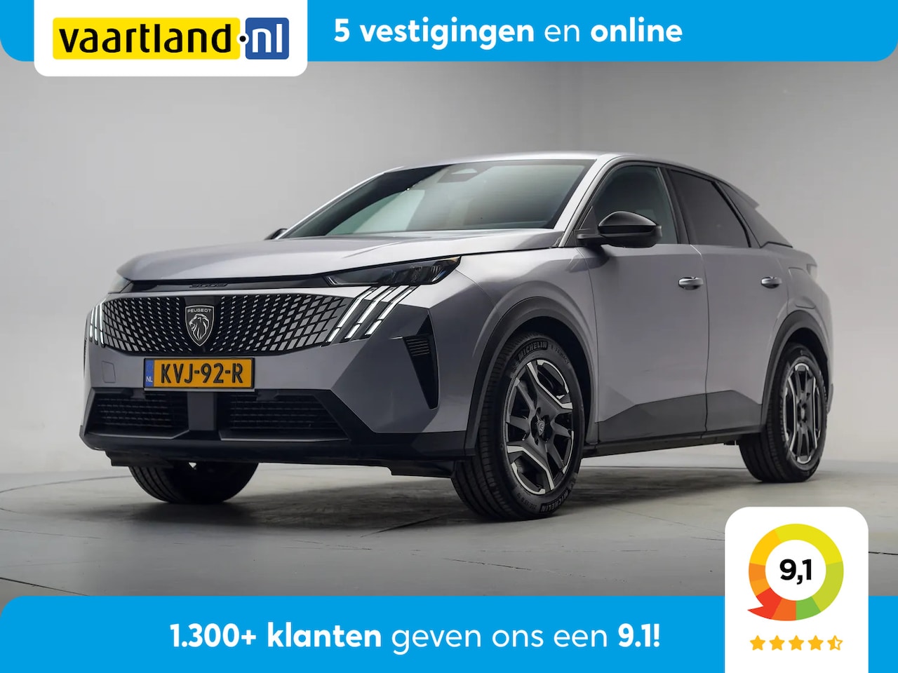 Peugeot e-3008 - Peugeot e-3008 Allure 73 kWh [ Navi Apple/Android Cruise Clima Camera ] - AutoWereld.nl