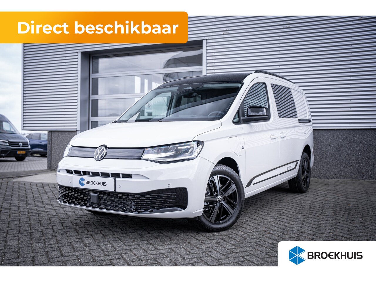 Volkswagen Caddy - Flexible 2/5 ZITS - ZEER COMPLEET - STOELVERWARMING - AutoWereld.nl