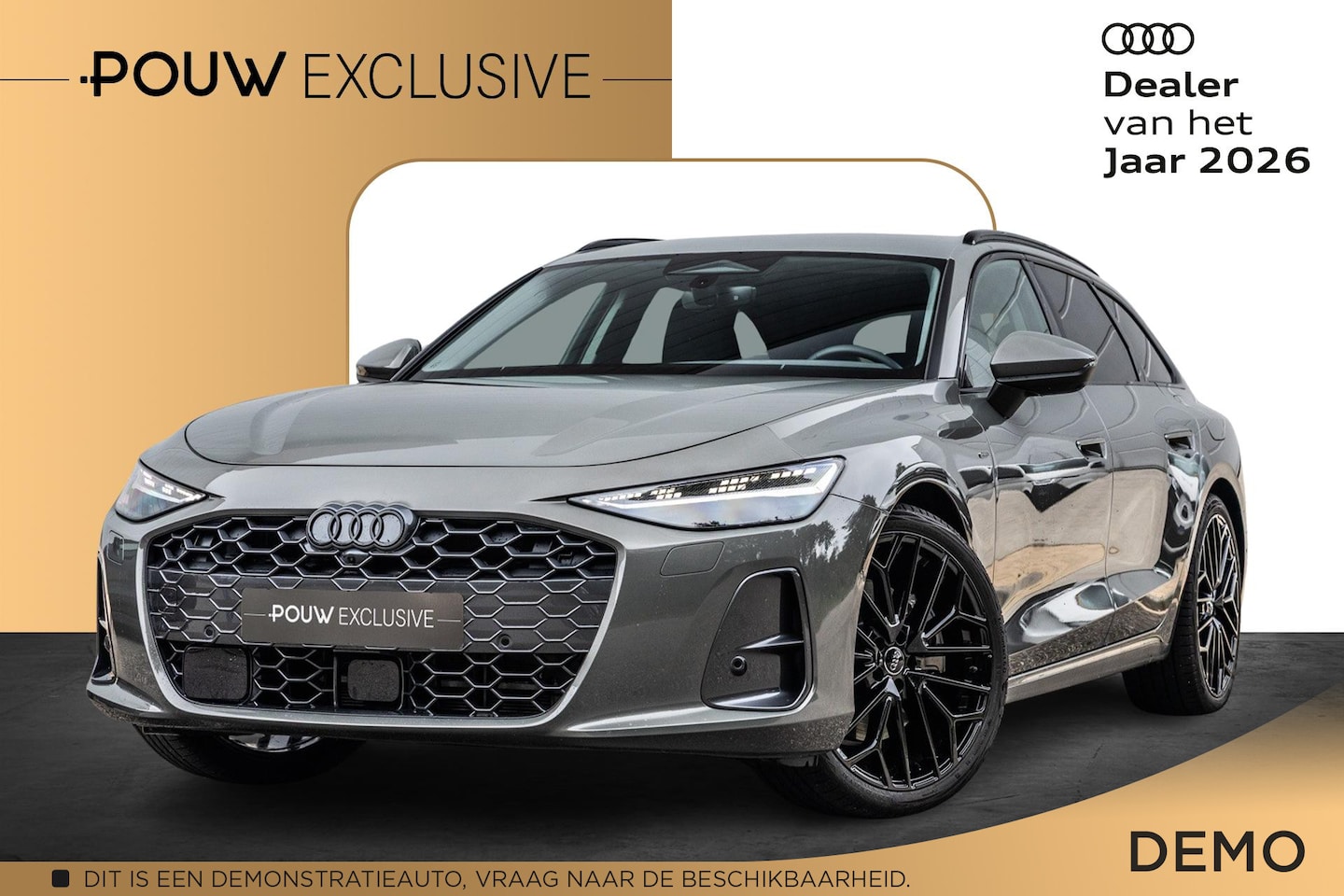 Audi A6 Avant - 2.0 e-hybrid 367pk quattro Advanced edition | Trekhaak | 21" Velgen | S6 Uitlaat | Scherm - AutoWereld.nl