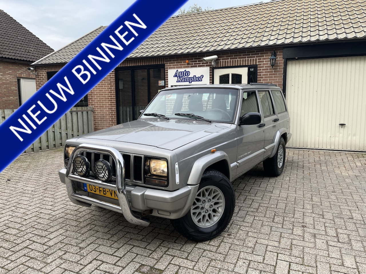 Jeep Cherokee - 2.5i Sport Airco Trekhaak Nieuwe A.P.K. - AutoWereld.nl