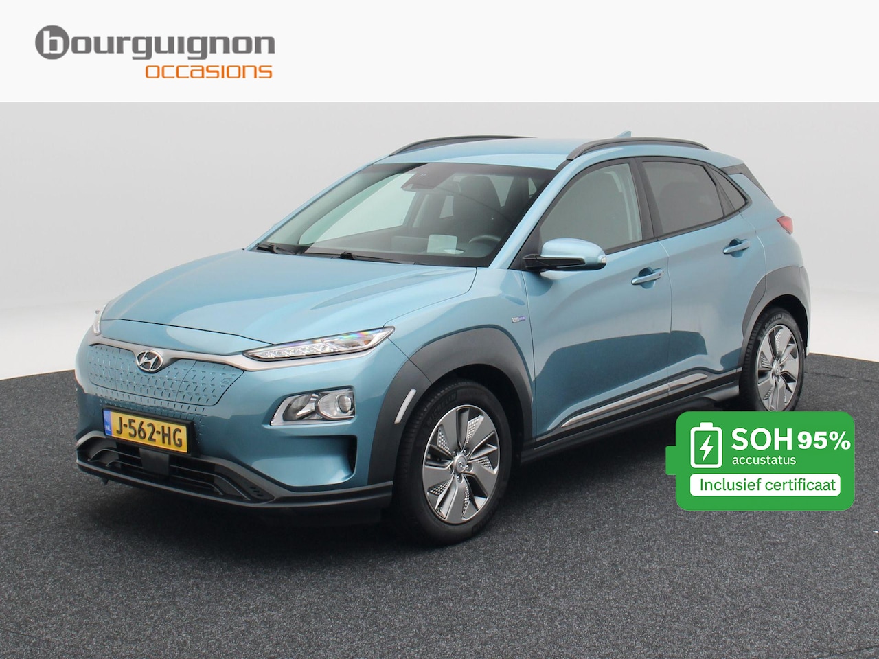Hyundai Kona Electric - EV Fashion 64 kWh 205 Pk | Krell Audio | Adaptive Cruise | Navigatie | Keyless | Leder Stu - AutoWereld.nl
