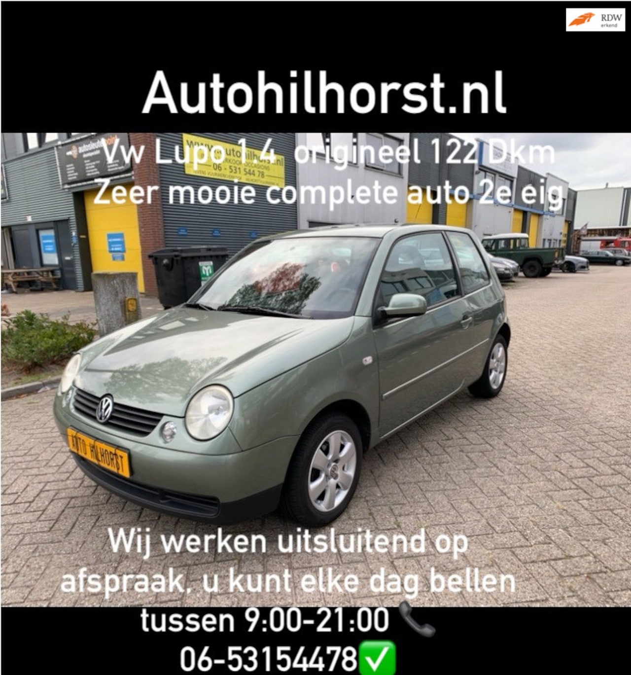 Volkswagen Lupo - 1.4 Trendline Diverse rond de €1500,- ( zeer nette auto, origineel Nederlandse auto, weini - AutoWereld.nl