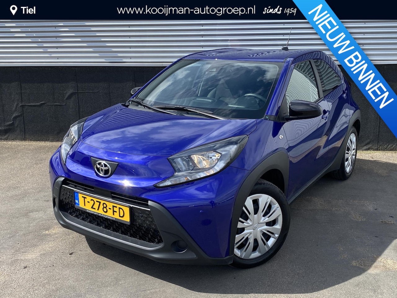 Toyota Aygo X - 1.0 VVT-i S-CVT Play Lage KM stand, achteruitrij camera, parkeersensoren, navigatie Apple - AutoWereld.nl
