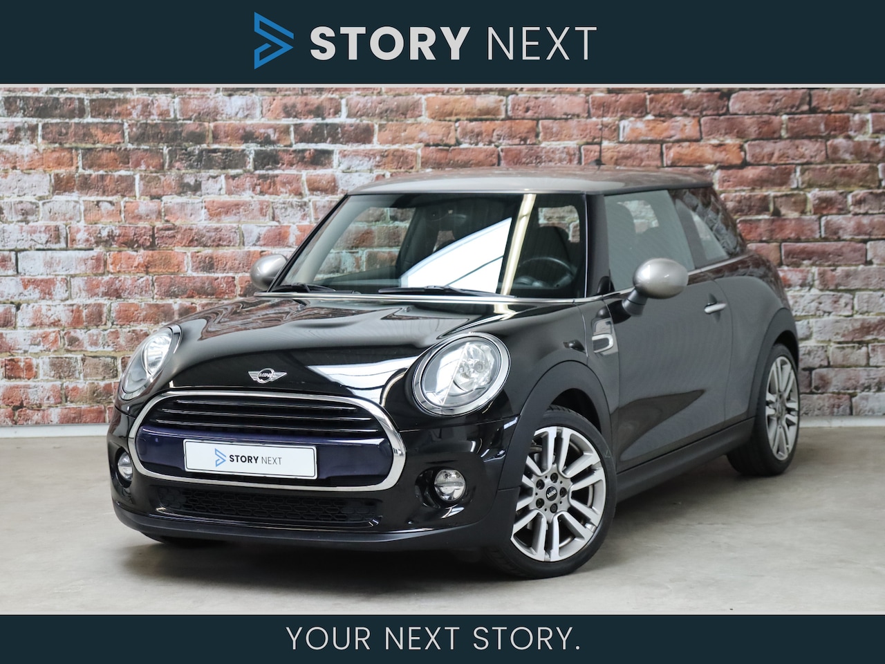 MINI Cooper - Hatchback Business 3 deurs / Navigatiesysteem / Sportstoelen / 17 Inch / Bluetooth / Clima - AutoWereld.nl
