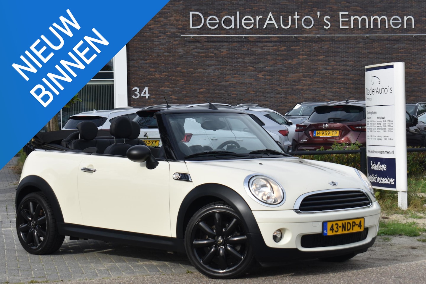 MINI Cabrio - 1.6 One Anniversary 1E Eigenaar - AutoWereld.nl