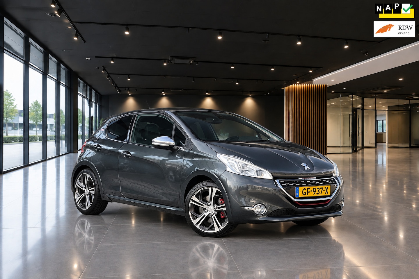 Peugeot 208 - 1.6 THP GTI BJ015 3DRS LEDER TUNING 225PK - AutoWereld.nl