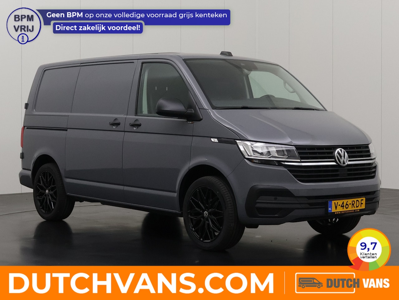 Volkswagen Transporter - 2.0TDi 150PK DSG Automaat | Exclusive Leder | LMV € 1900,-- meerprijs | Kastinrichting | N - AutoWereld.nl