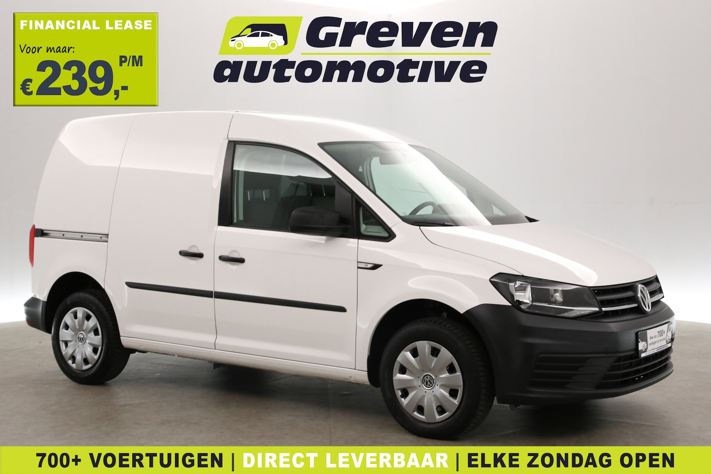 Volkswagen Caddy - 2.0 TDI | Automaat | Airco | Cruise | 2xSchuifdeur | Carplay | Parkeersens. - AutoWereld.nl