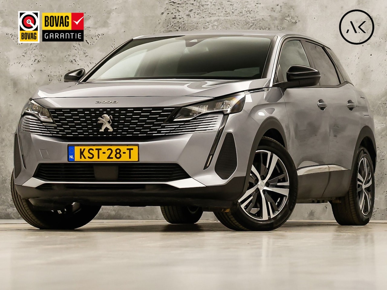 Peugeot 3008 - 1.6 HYbrid 225 Allure Sport 225Pk Automaat (APPLE CARPLAY, GROOT NAVI, KEYLESS, LEDER, 360 - AutoWereld.nl