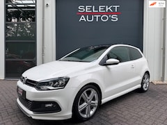 Volkswagen Polo - 1.2 TSI 3x R-Line 105 Pk Pano/Cruise/Climate/Car Play/Android/Stoelverwarming/PDC/17 Inch/