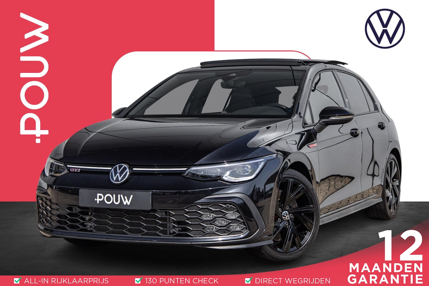 Volkswagen Golf - GTI 2.0 TSI 245pk DSG | Panoramadak | Camera | Navigatie - AutoWereld.nl