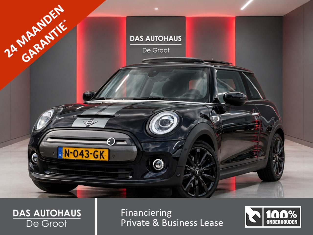 MINI Electric - Mini Cooper SE Yours | H&K | Pano | Leer | Camera | Trekhaak | Navi | LED - AutoWereld.nl