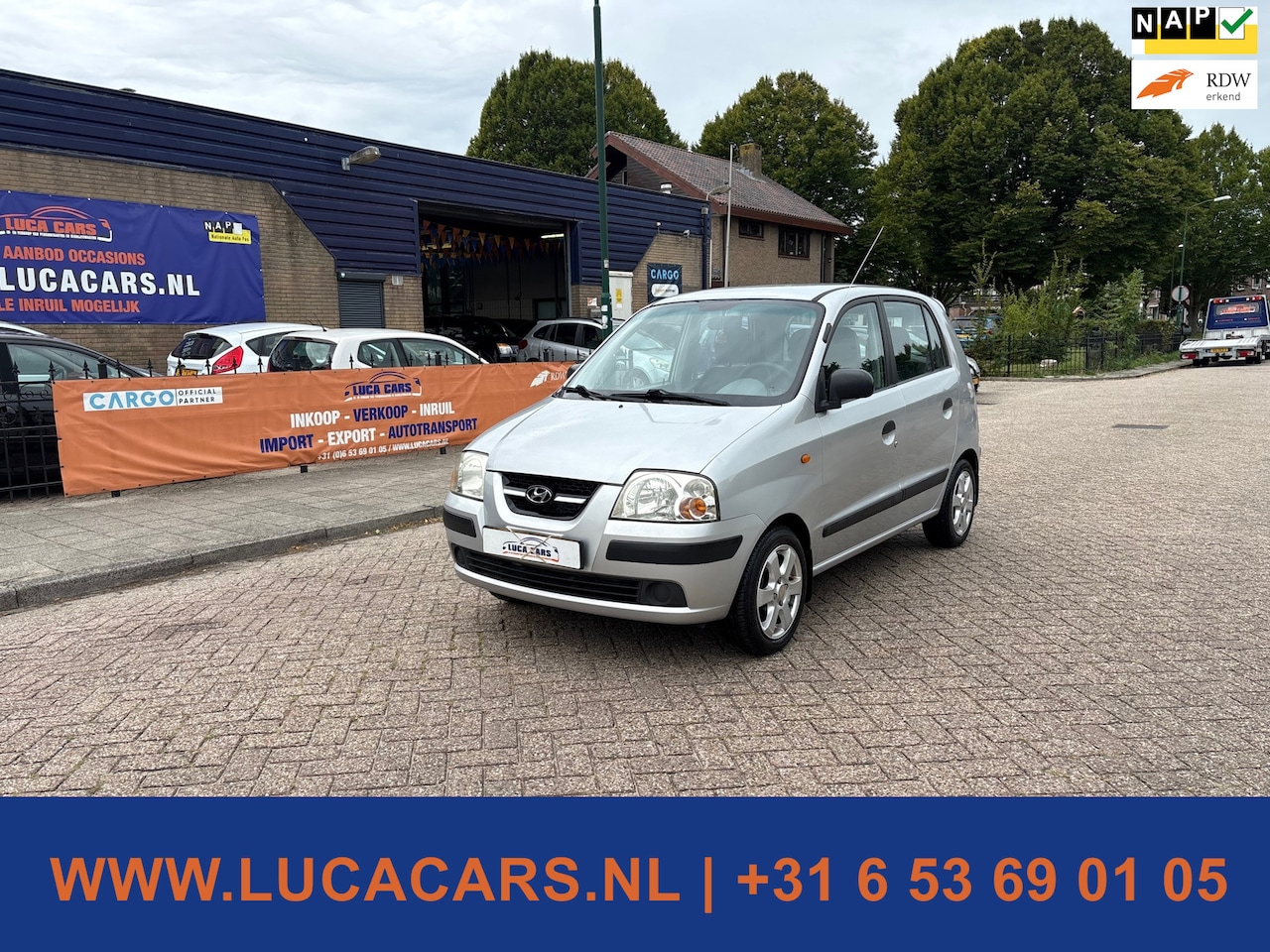 Hyundai Atos - 1.1i Active World Cup edition 2X SLEUTEL + BOEKJES! - AutoWereld.nl