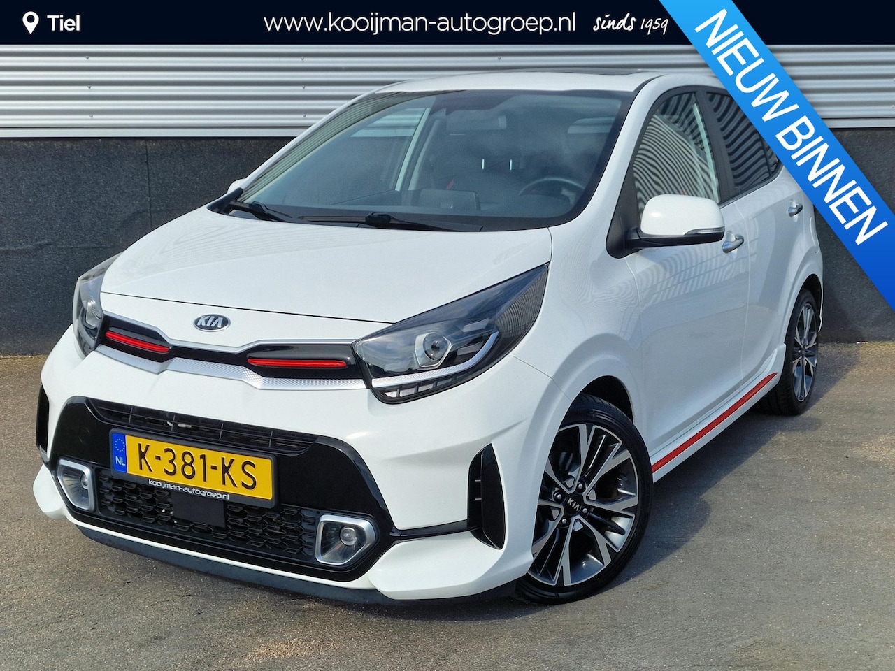 Kia Picanto - 1.0 T-GDi GT-Line 5p 100PK! Schuif/kanteldak, 1e eign. Nieuw geleverd en dealeronderhouden - AutoWereld.nl