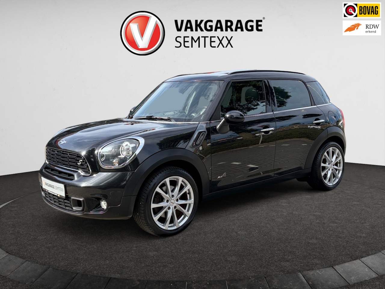 MINI Countryman - Mini 1.6 Cooper S ALL4 | Automaat | Cruise | Leder | Navi | Clima | Stoelverwarming | Park - AutoWereld.nl