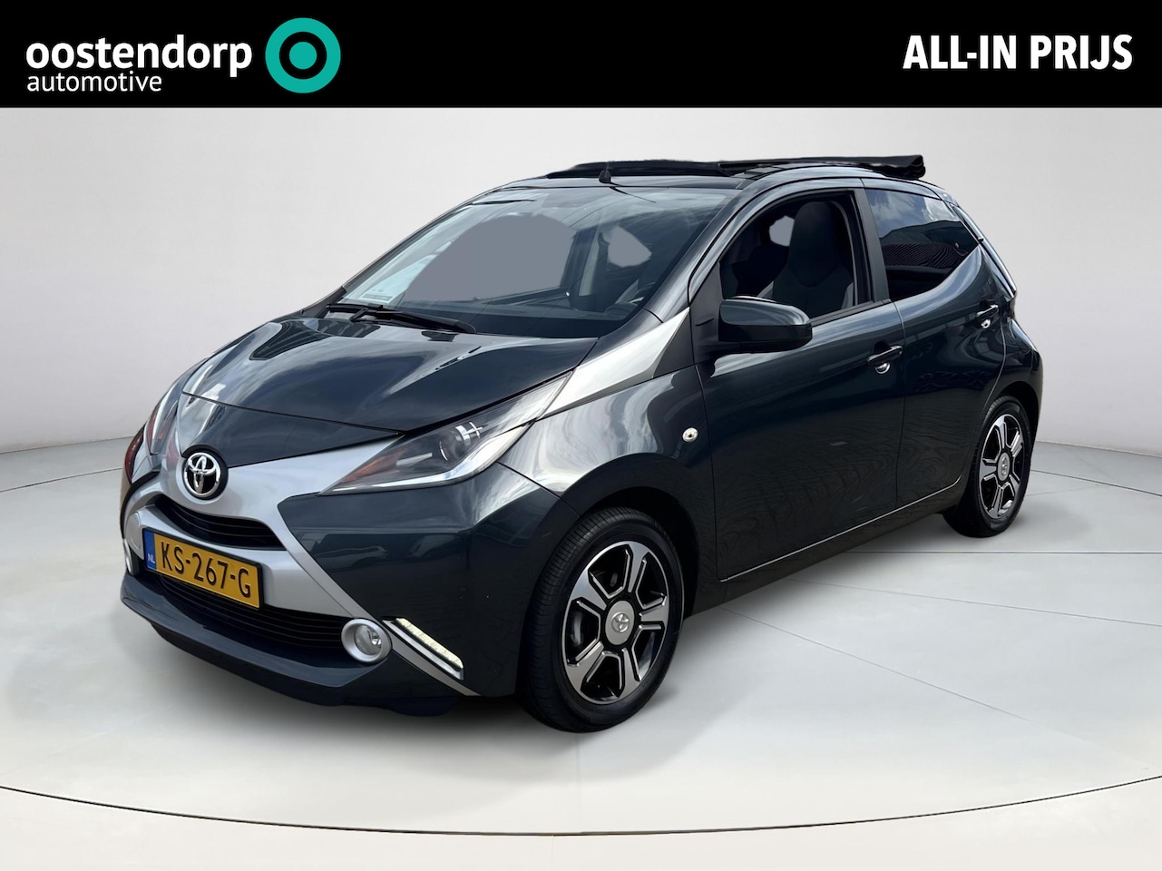 Toyota Aygo - 1.0 VVT-i x-clusiv | Open dak | Rijklaarprijs ! - AutoWereld.nl