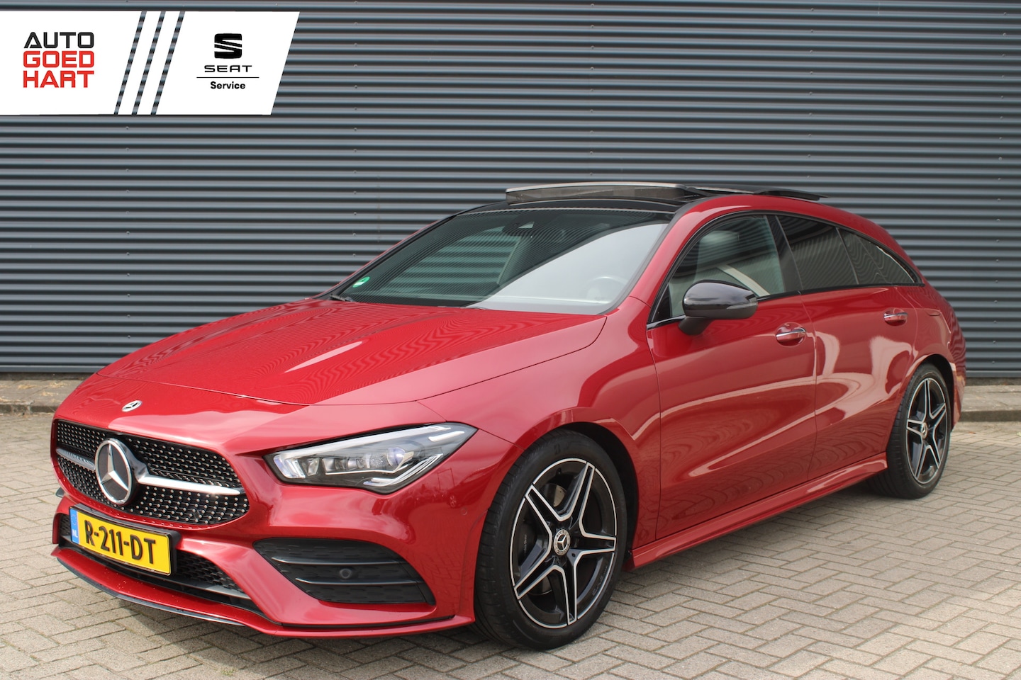 Mercedes-Benz CLA-klasse Shooting Brake - 200 Business Solution AMG Panoramadak Sfeerverlichting Camera - AutoWereld.nl