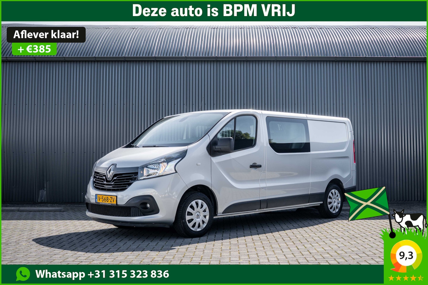 Renault Trafic - 1.6 dCi 125PK L2H1 | DC 5-Zits | Camera | Cruise | Airco | Trekhaak - AutoWereld.nl