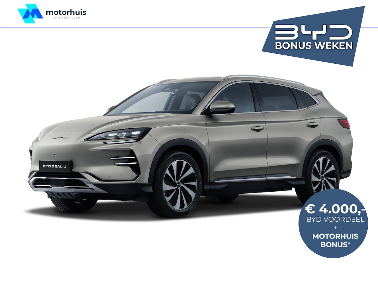 BYD Seal U - 87 kWh 217pk Design | 10 luidsprekers (incl. subwoofer) Infinity® audio-systeem | 12V aans - AutoWereld.nl