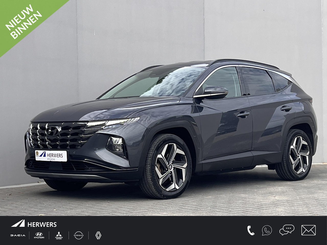 Hyundai Tucson - 1.6 T-GDI PHEV Comfort Smart 4WD / 1.350 kg Afn. trekhaak / Dealer Onderhouden / Fabrieksg - AutoWereld.nl