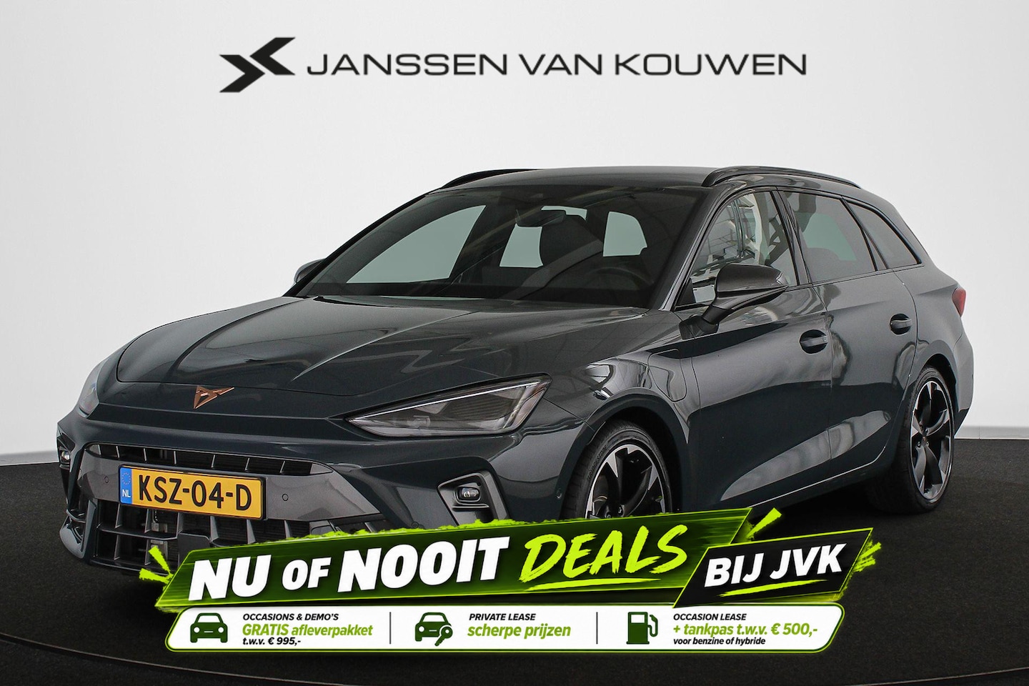 CUPRA Leon Sportstourer - 1.5 TSI e-Hybrid Business Stoelverwarming Camera Elektrische Achterklep - AutoWereld.nl