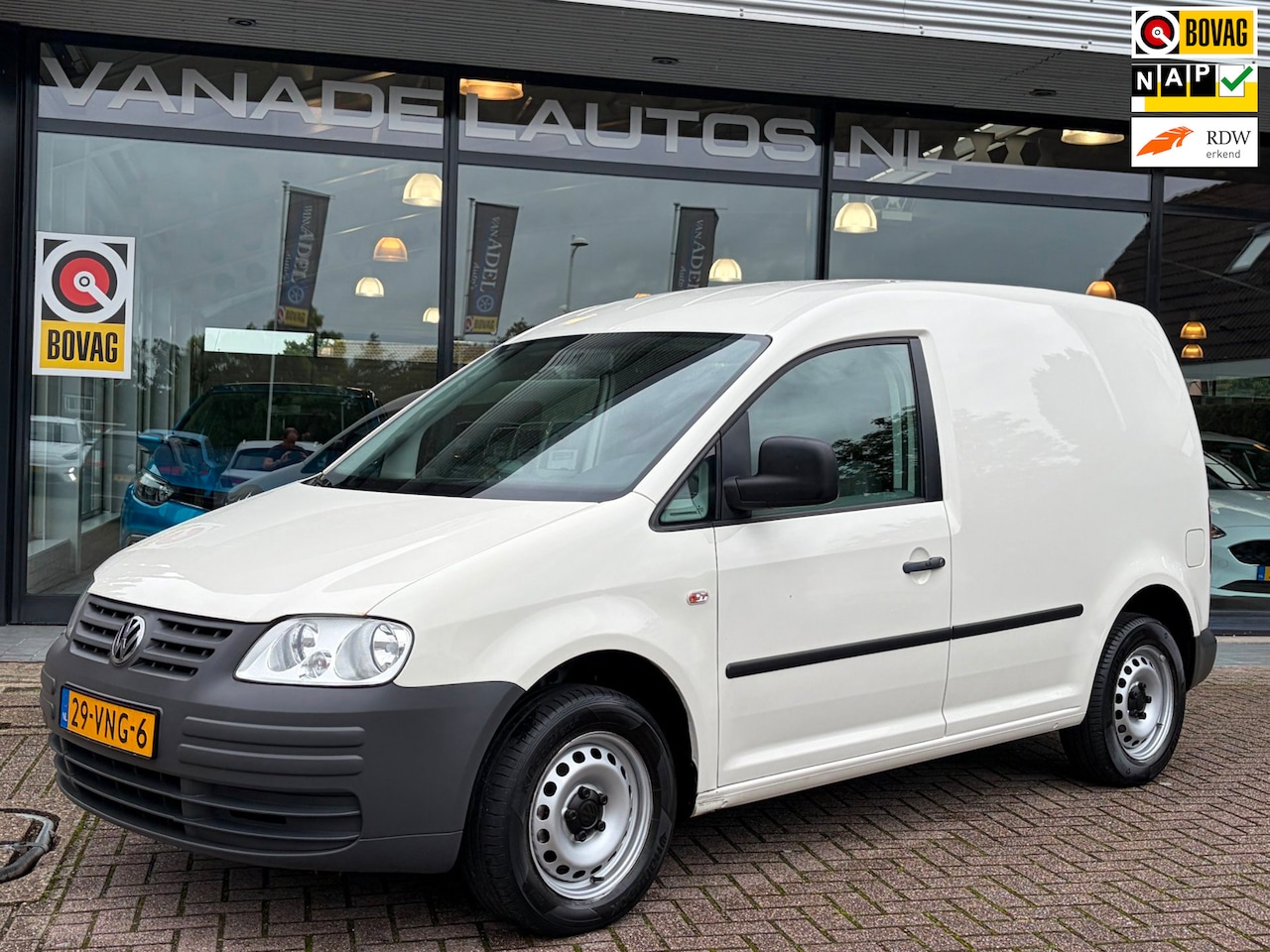 Volkswagen Caddy - 2.0 SDI Marge Airco Cruise Schuifdeur Oprijplaat NL-Auto NAP Dealeronderhouden! - AutoWereld.nl
