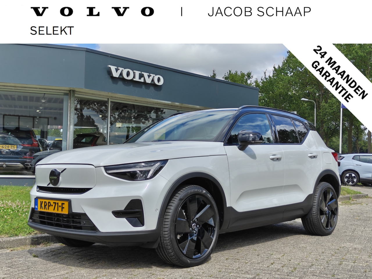 Volvo EX40 - 252PK Extended Range Plus Black Ed. 82 kWh | BLIS | ACC | PDC V+A | Pano | Verwarm. Stoele - AutoWereld.nl