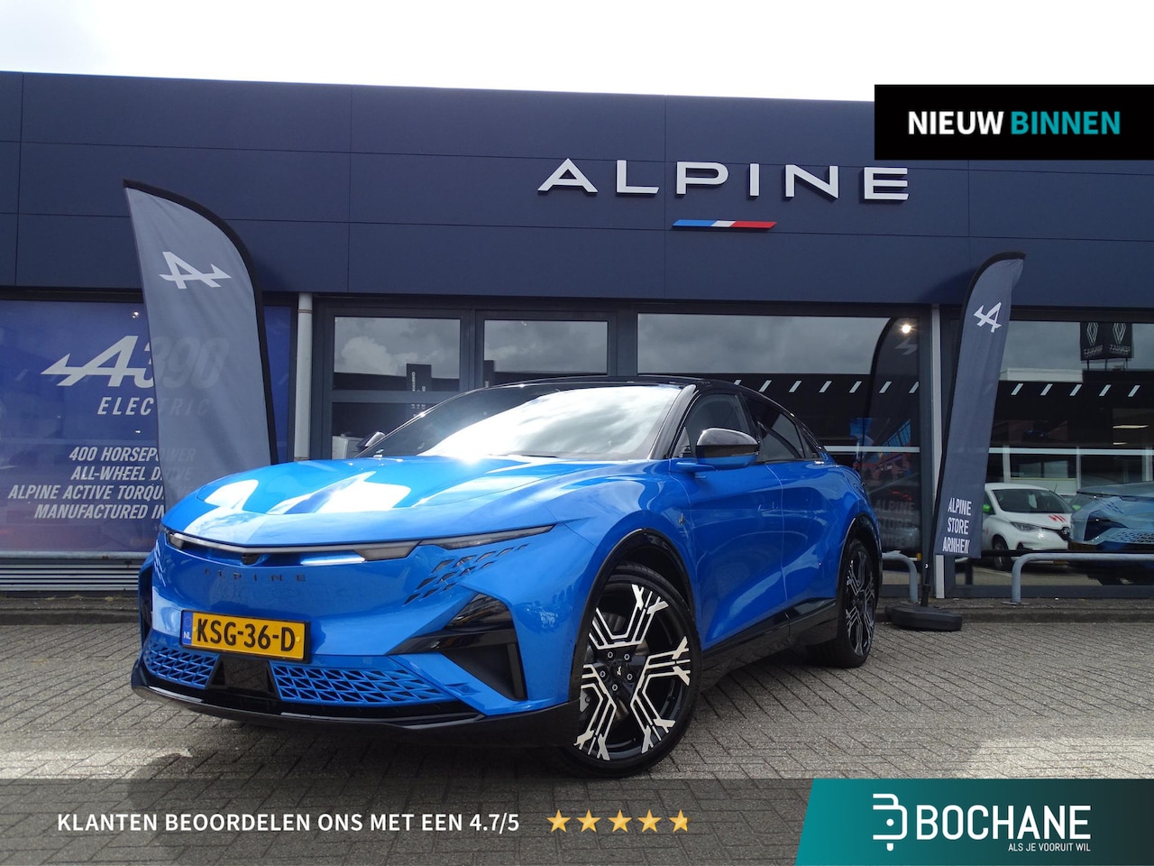 Alpine A390 - GTS 89kWh | DEVIALET Xtreme Sound | Stoel & Stuurverwarming | Apple Carplay & Android Auto - AutoWereld.nl
