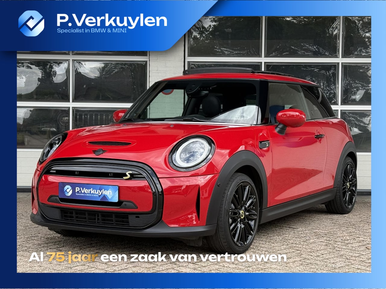MINI Electric - MINI Yours 33 kWh | PANORAMA | ADAPT. CRUISE CONTROL | HARMAN KARDON | CAMERA | LEDER | SP - AutoWereld.nl