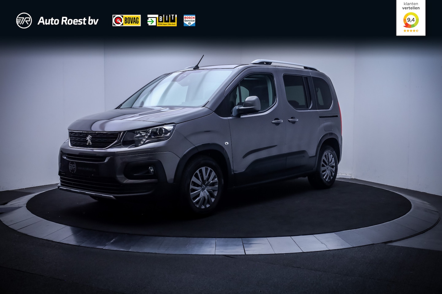 Peugeot Rifter - 1.2T ALLURE PANO | NAVI | CARPLAY | KEYLESS | 360 CAMERA | STOEL.VW | LANE.ASS - AutoWereld.nl