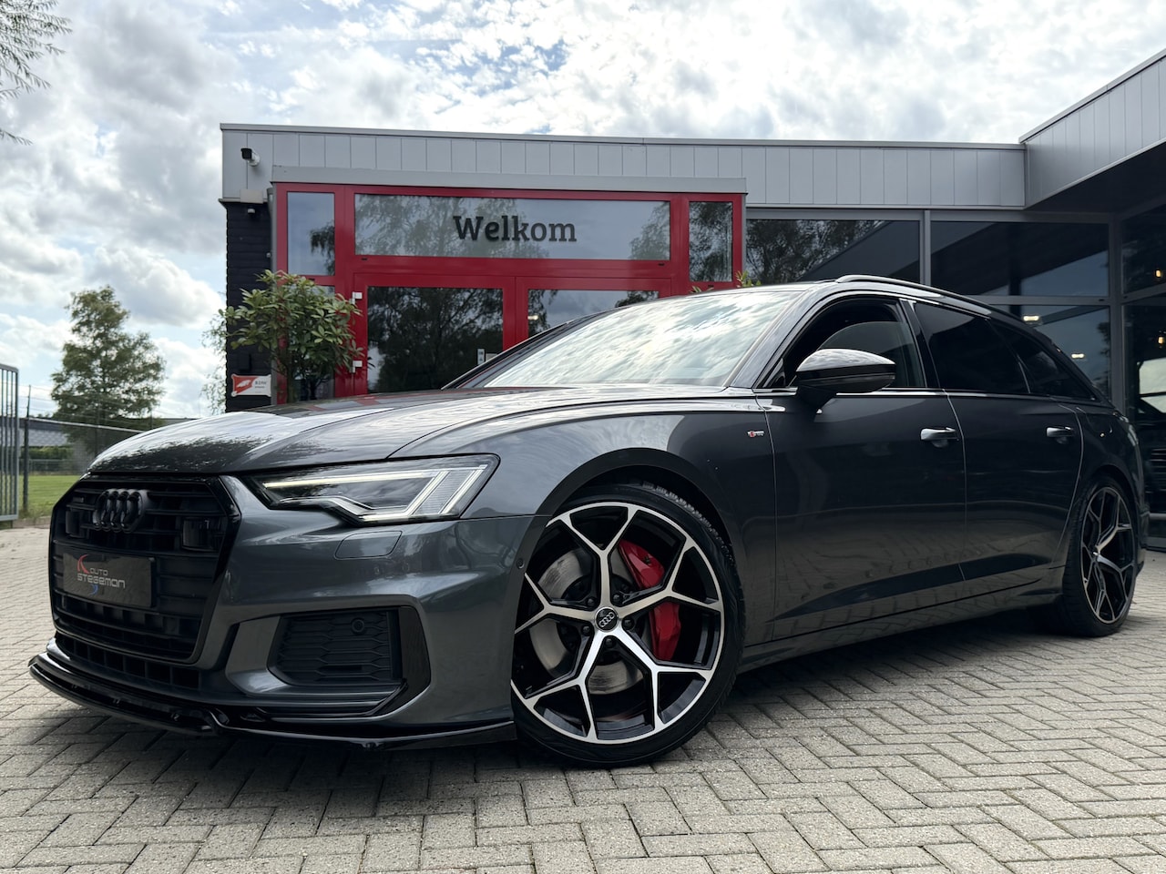 Audi A6 Avant - 55 TFSI-e 367PK COMPETITION *!* PANODAK/ 21 INCH/ CAMERA/ CARPLAY/ LEDER *!* - AutoWereld.nl