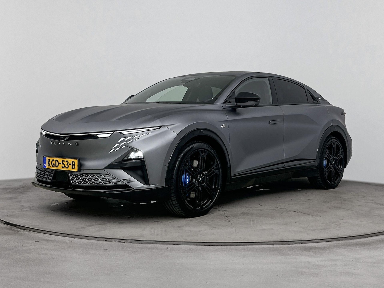 Alpine A390 - GT 89kWh Direct rijden | GRIS TONNERRE MAT | DEVIALET AUDIO | 21" SNOWFLAKE NOIR | PACK DR - AutoWereld.nl