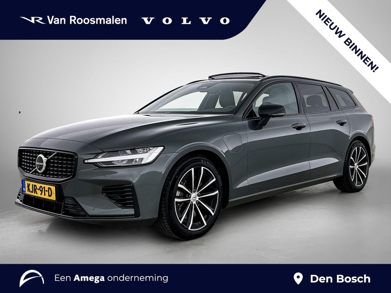 Volvo V60 - 2.0 T8 Plug-in hybrid AWD Plus Dark | Pano | BLIS | Memory | Sport Interieur | - AutoWereld.nl